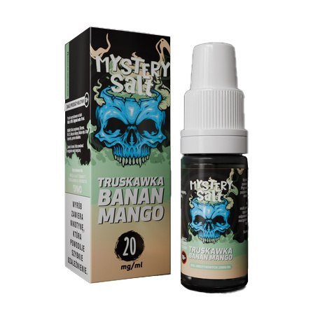 Liquid Mystery Salt - 10ml Truskawka Banan Mango 20mg