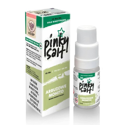 Liquid Pinky Vape Salt - 10ml Arbuzowe Mojito 20mg