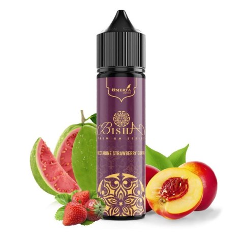 Longfill Omerta 10/60ml Bisha Fried Nectarine Strawberry Guava