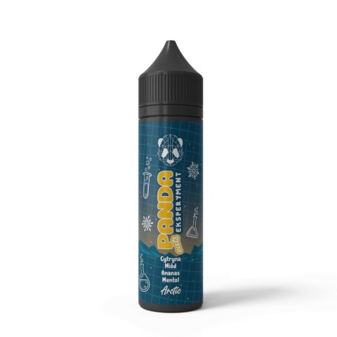 Longfill Panda Eksperyment Arctic 10/60 ml - Cytryna Miód Ananas Mentol