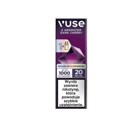 Wkład Vuse 20mg - Dark Cherry