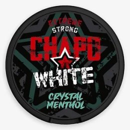 Woreczki Nikotynowe Chapo White - Crystal Menthol Strong 16,5mg