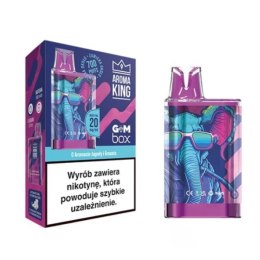 Aroma King GEM BOX - Jagoda Granat - 700 puffs 20mg