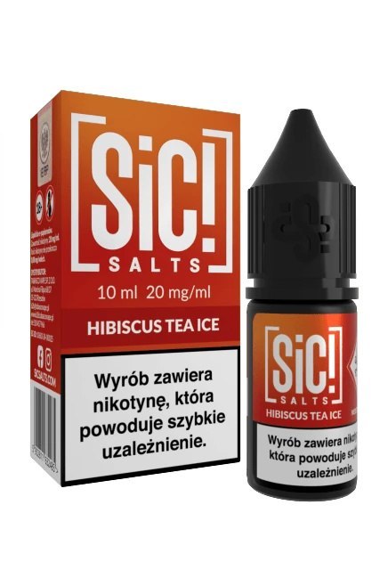 Liquid Sic Salts 10ml - Hibiscus Tea Ice 20mg