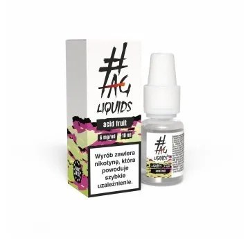 Liquid #TAG 10ml - Acid Fruits 6mg