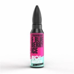 Longfill RIOT BAREDTN 5/60ml - Strawberry Blueberry Ice