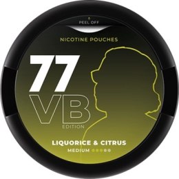 Woreczki Nikotynowe 77 VB Edition Liquorice & Citrus Medium