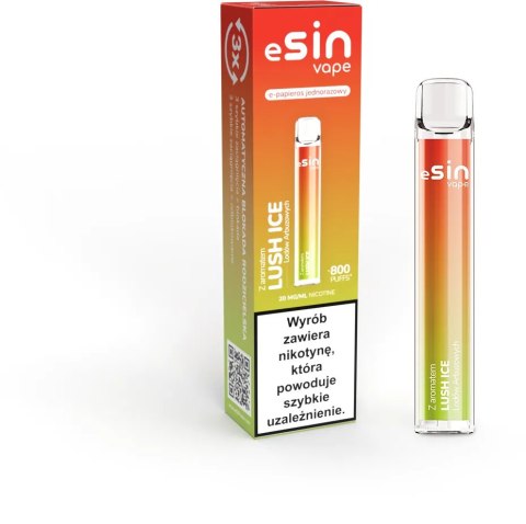 ESIN Vape 800puff 20mg - Lush Ice