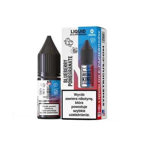 Liquid Aroma King Salt 0mg 10 ml - Blueberry Pomegranate