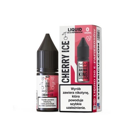 Liquid Aroma King Salt 0mg 10 ml - Cherry Ice