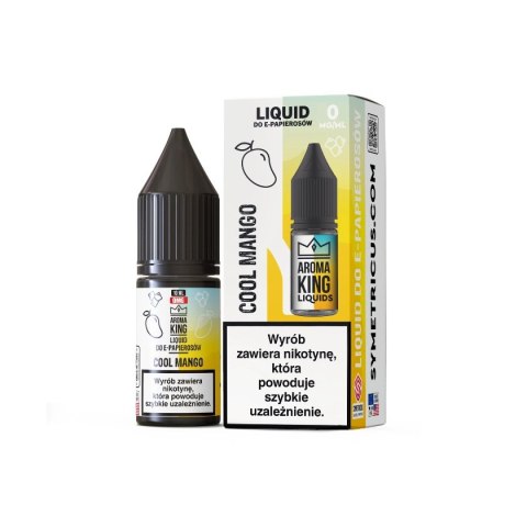 Liquid Aroma King Salt 0mg 10 ml - Cool Mango