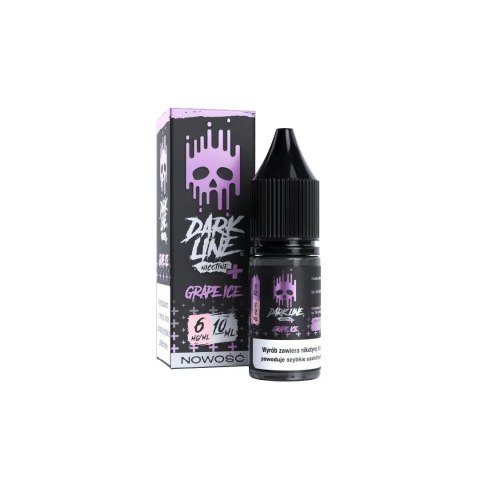 Liquid Dark Line Nicotine+ 10ml - Grape Ice 6mg