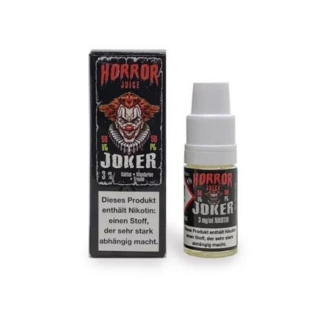 Liquid Horror Juice - Joker 10ml 3mg