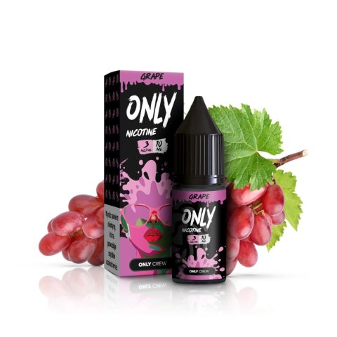 Liquid Only Nicotine 10ml - Grape 3mg