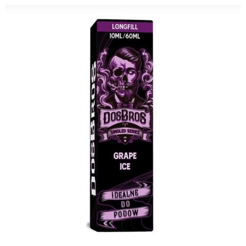 Longfill DosBros Singled Series 10/60ml - Grape Ice