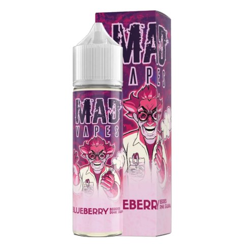 Longfill MAD VAPES 10/60ml - Blueberry Berries Guava