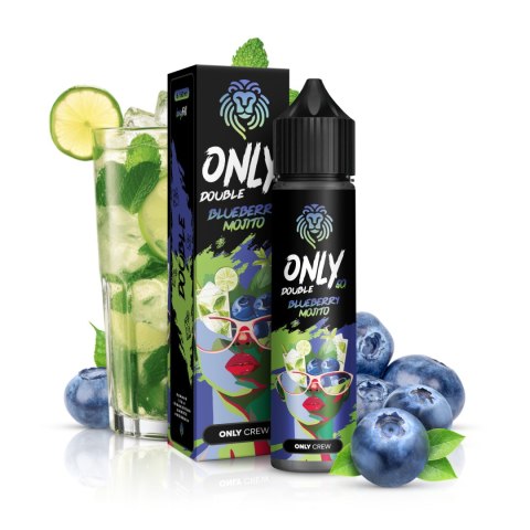 Longfill Only Double 6/60ml - Blueberry Mojito