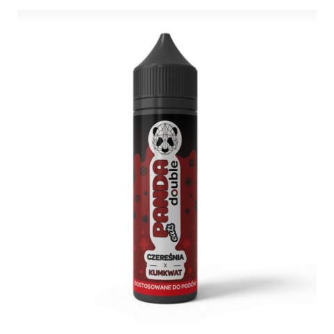 Longfill Panda Double 10/60ml - Zimna Czereśnia Kumkwat