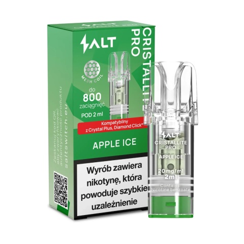 Wkład CRISTALLITE PRO Apple Ice 20mg | E-LIQ