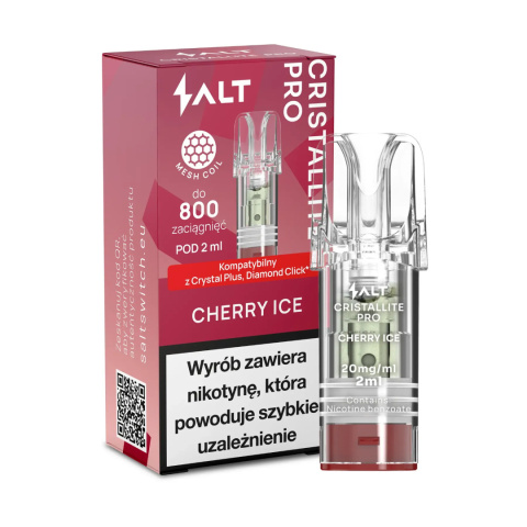 Wkład CRISTALLITE PRO Cherry Ice 20mg | E-LIQ