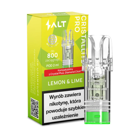 Wkład CRISTALLITE PRO Lemon & Lime 20mg | E-LIQ