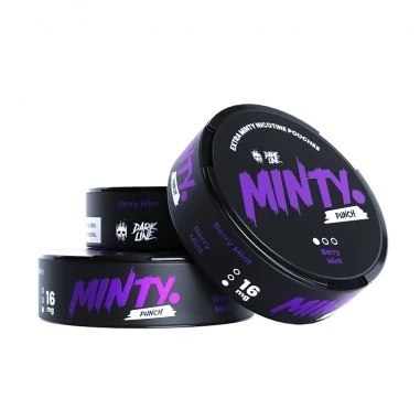 Woreczki Nikotynowe Dark Line Minty - Berry Mint 16MG