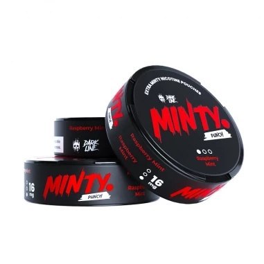 Woreczki Nikotynowe Dark Line Minty - Raspberry Mint 16MG