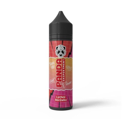 Longfill Panda Eksperyment 7 10/60ml - Lychee Borówka