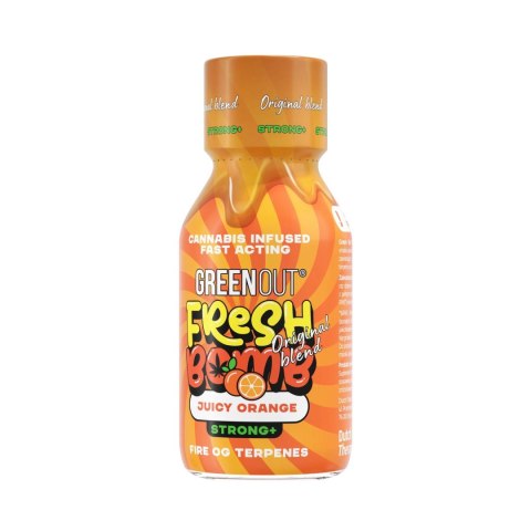 Shot Konopny Green Out Fresh Bomb Juicy Orange - Strong+ Shot Konopny Green Out Fresh Bomb Juicy Orange - Strong+