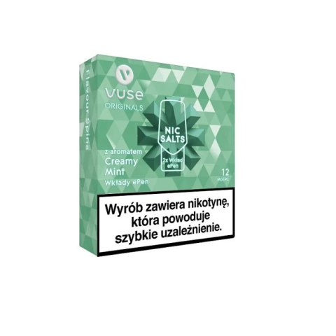 Wkłady do Vuse ePod - Creamy Mint 12mg (1 szt.)