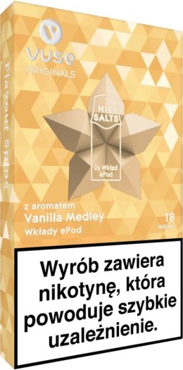 Wkłady do Vuse ePod - Vanilla Medley 18mg (1 szt.)