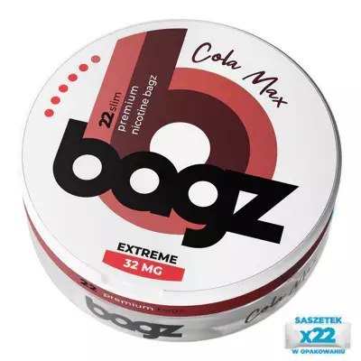 Woreczki Nikotynowe BAGZ - Cola Max Extreme 32mg