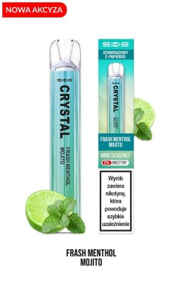 *NOWA AKCYZA* SKE Crystal - Fresh Menthol Mojito 600 puffs 20 mg