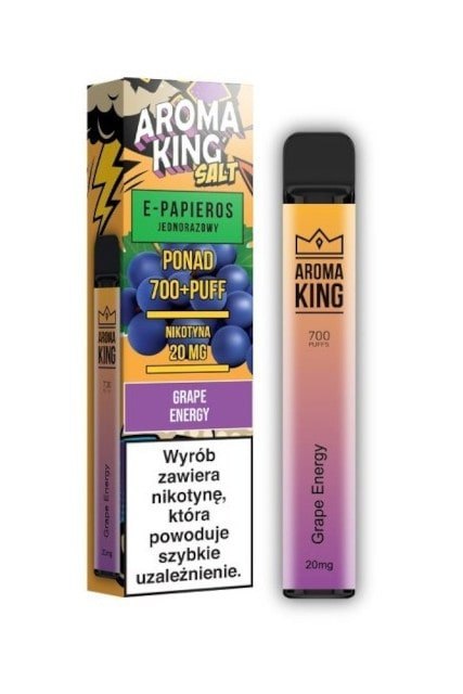 Aroma King Comic 700 - Winogrono Energetyk Ice / Grape Bull 20mg