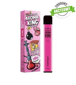 Aroma King Hookah 700+ 0mg - Bubble Gum
