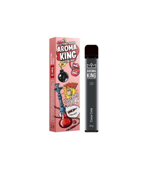 Aroma King Hookah 700+ 0mg- Coca Cola