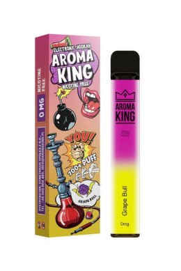 Aroma King Hookah 700+ 0mg - Grape Bull