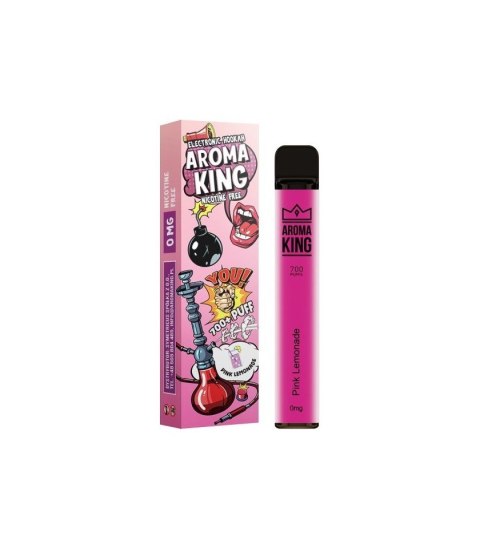 Aroma King Hookah 700+ 0mg Pink Lemonade