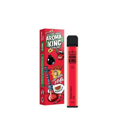 Aroma King Hookah 700+ 0mg- Watermelon Ice