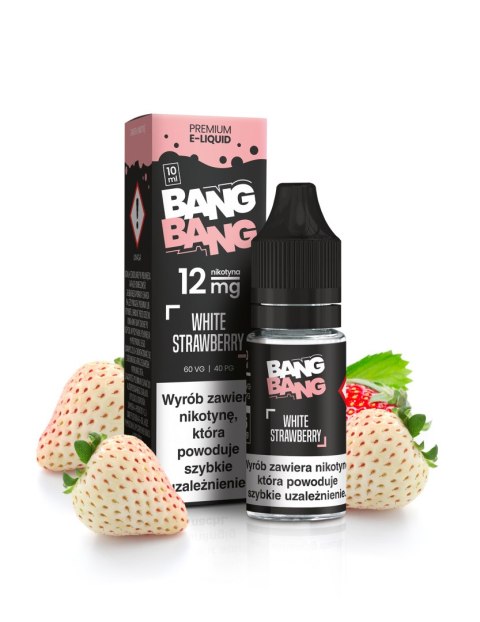 Liquid BANG BANG 10ml White Strawberry 12mg