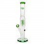 BONGO GRACE GLASS GREEN SPIRAL 38 CM / 5 MM