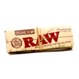 Bibułki RAW Organic Connoisseur 1 1/4 + filtry