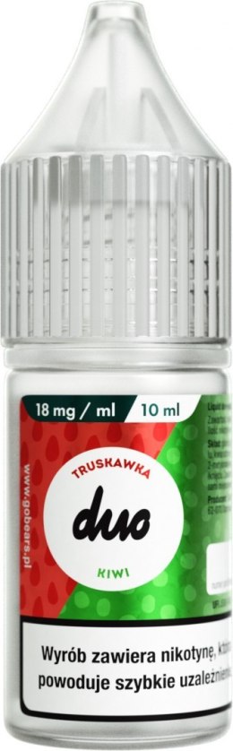 Duo Nicotine 10ml - Truskawka Kiwi 18mg