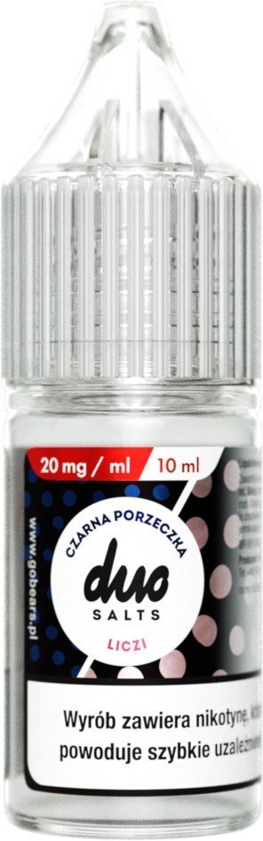 Liquid Duo SALTS 10ml - Czarna Porzeczka Liczi 20mg