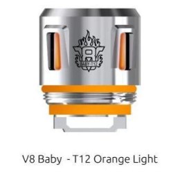 Grzałka SMOK V8 Baby T12 Light - Orange